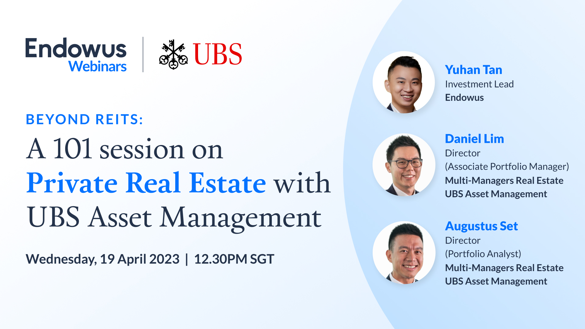 A 101 Session on Private Real Estate with UBS Asset Management